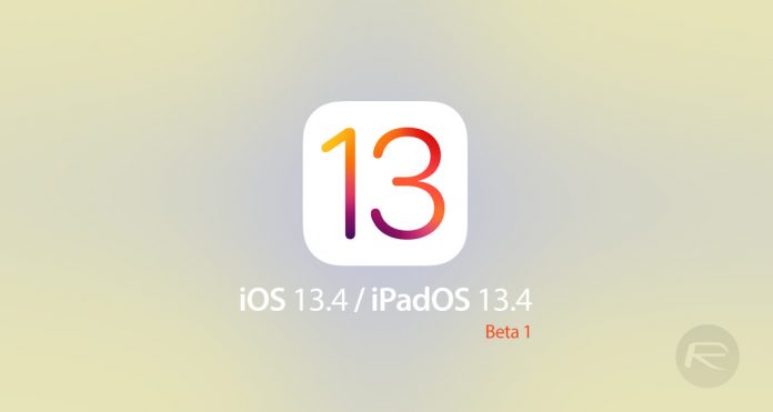 IOS 13.4 Release Date