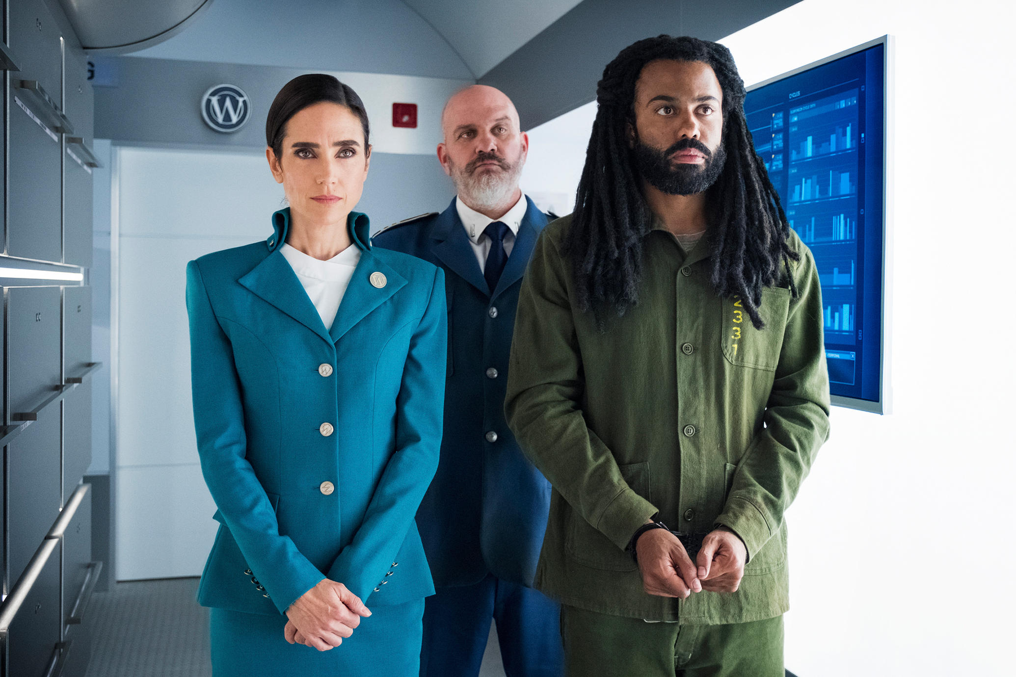 TNT s Snowpiercer  Jennifer Connelly  Mike O Malley  and Daveed Diggs Gripping TV Adaptation - 11