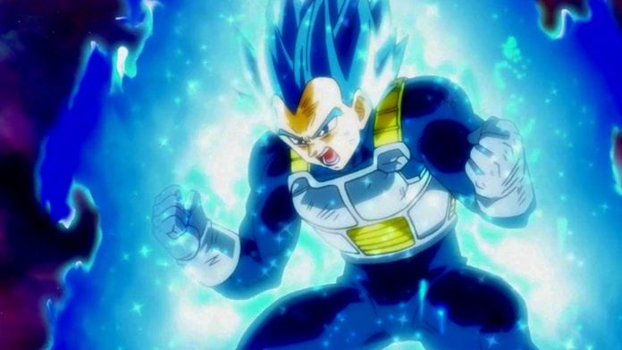 Vegeta Evolved to a New Super Saiyan Blue Form OtakuKart