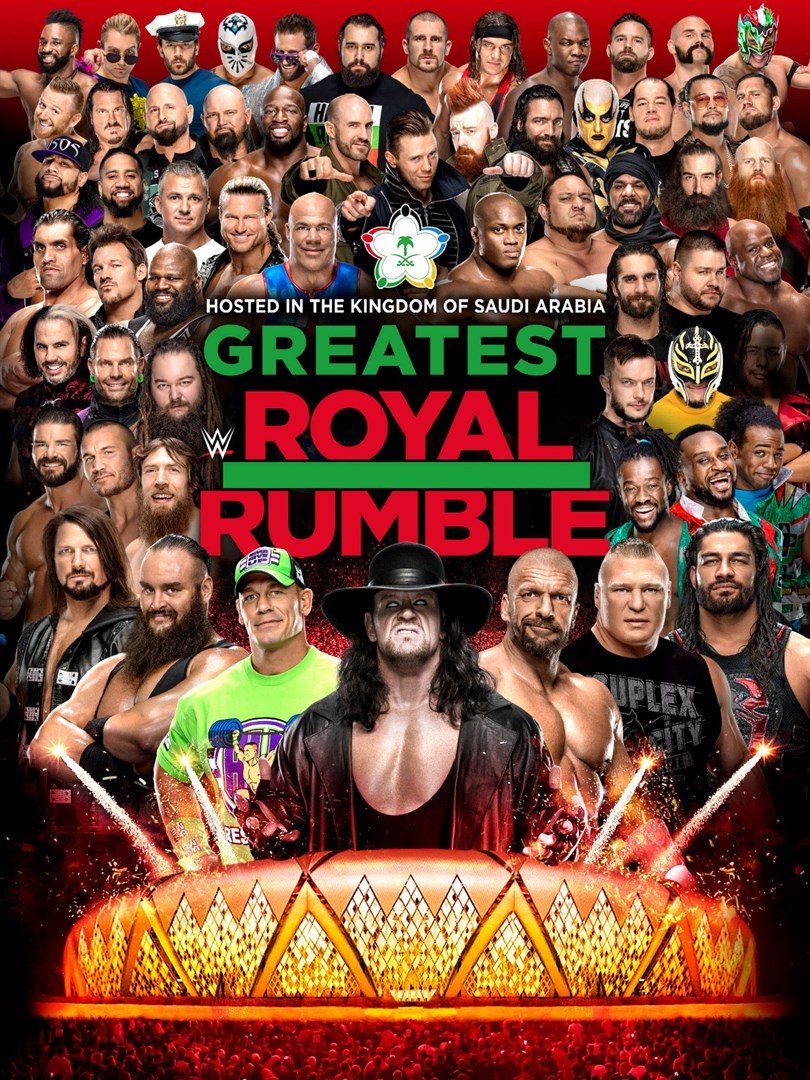 WWE Greatest Royal Rumble Stage Foto filtrada