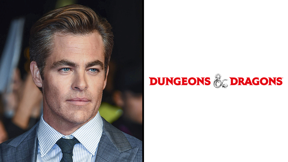 Chris Pine to star in dungeons and dragons.
