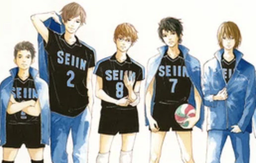 Seiin High School Boys Volleyball Team