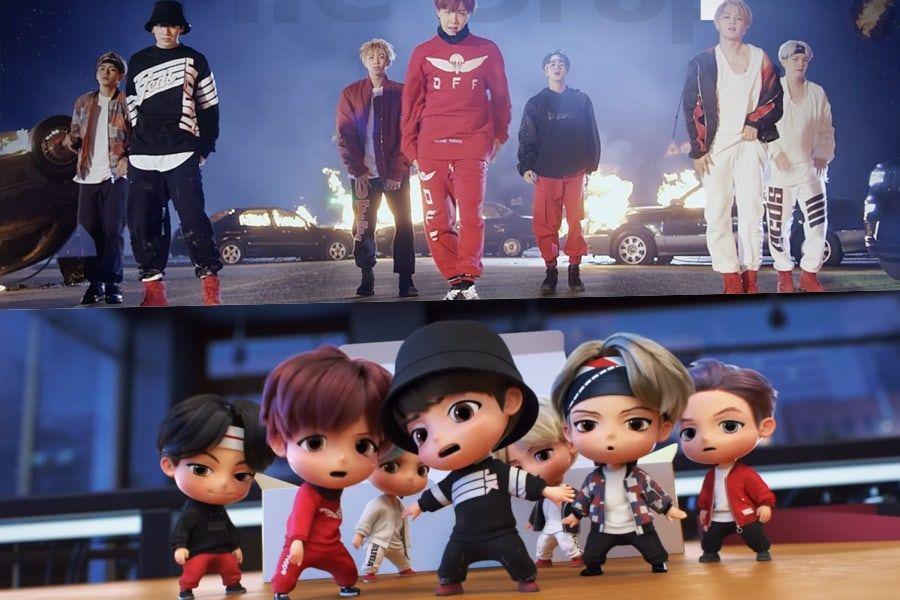 Watch Tinytan Dream On Video Animated Bts Characters Made Armys Cry With Happiness Otakukart