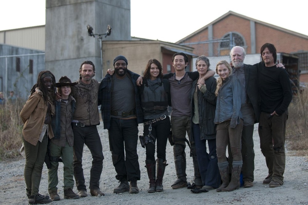 Dead cast main walking the The Walking