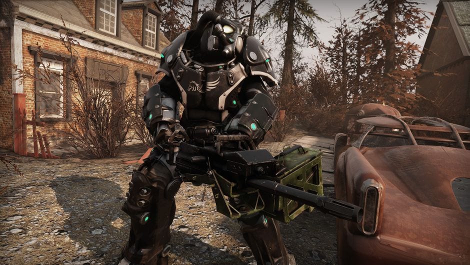 Fallout 76 Machine Gun
