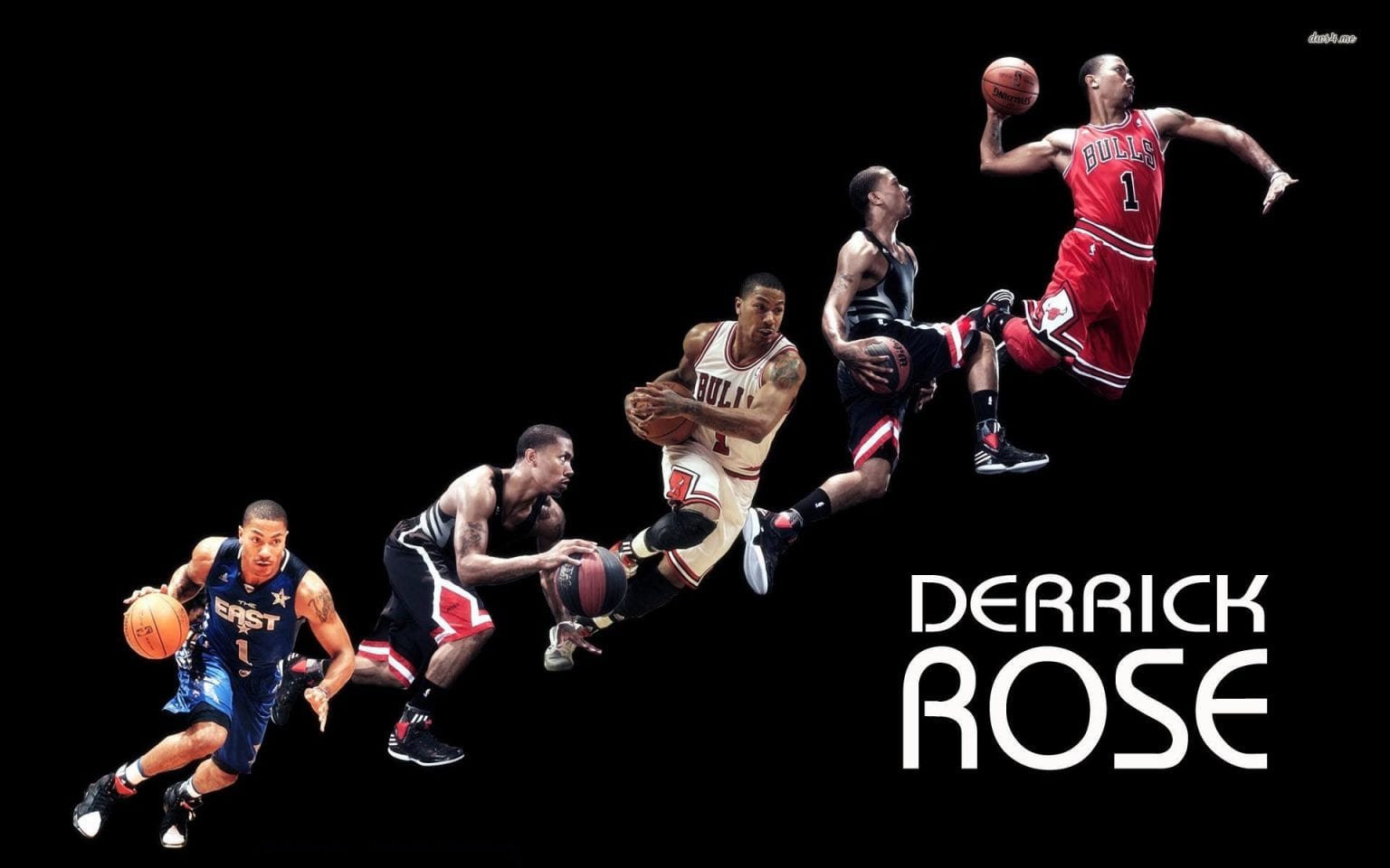 derrick rose stats by month