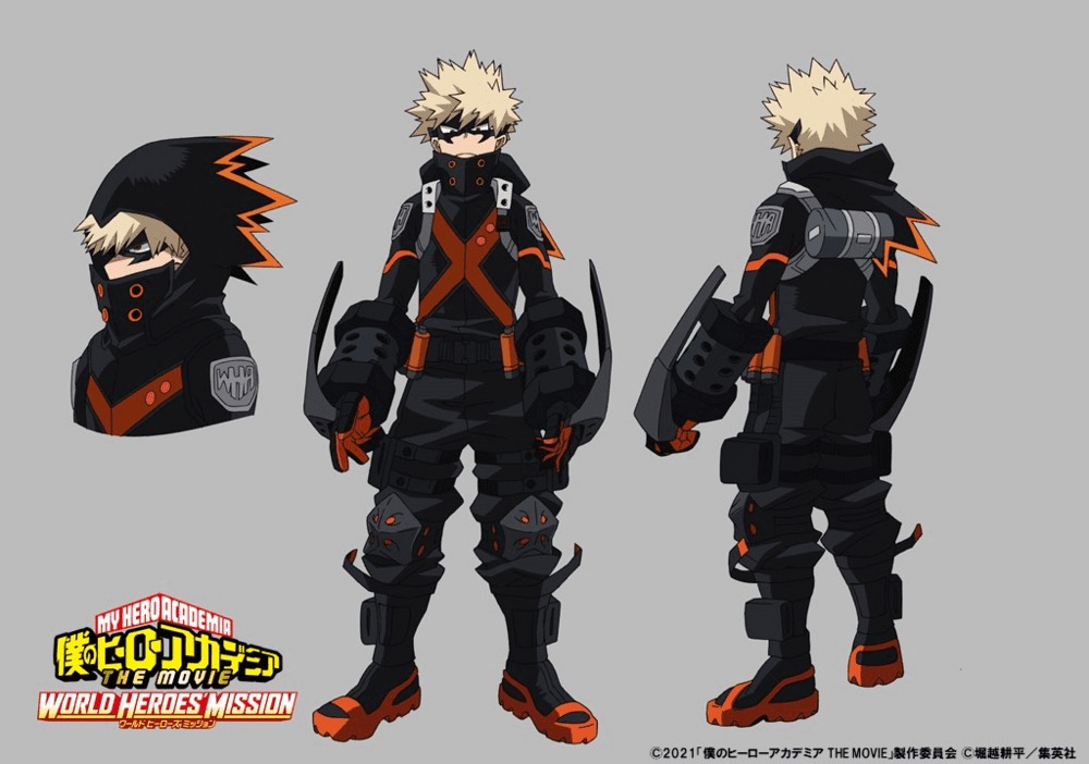 'My Hero Academia The Movie: World Heroes' Mission': Character Design