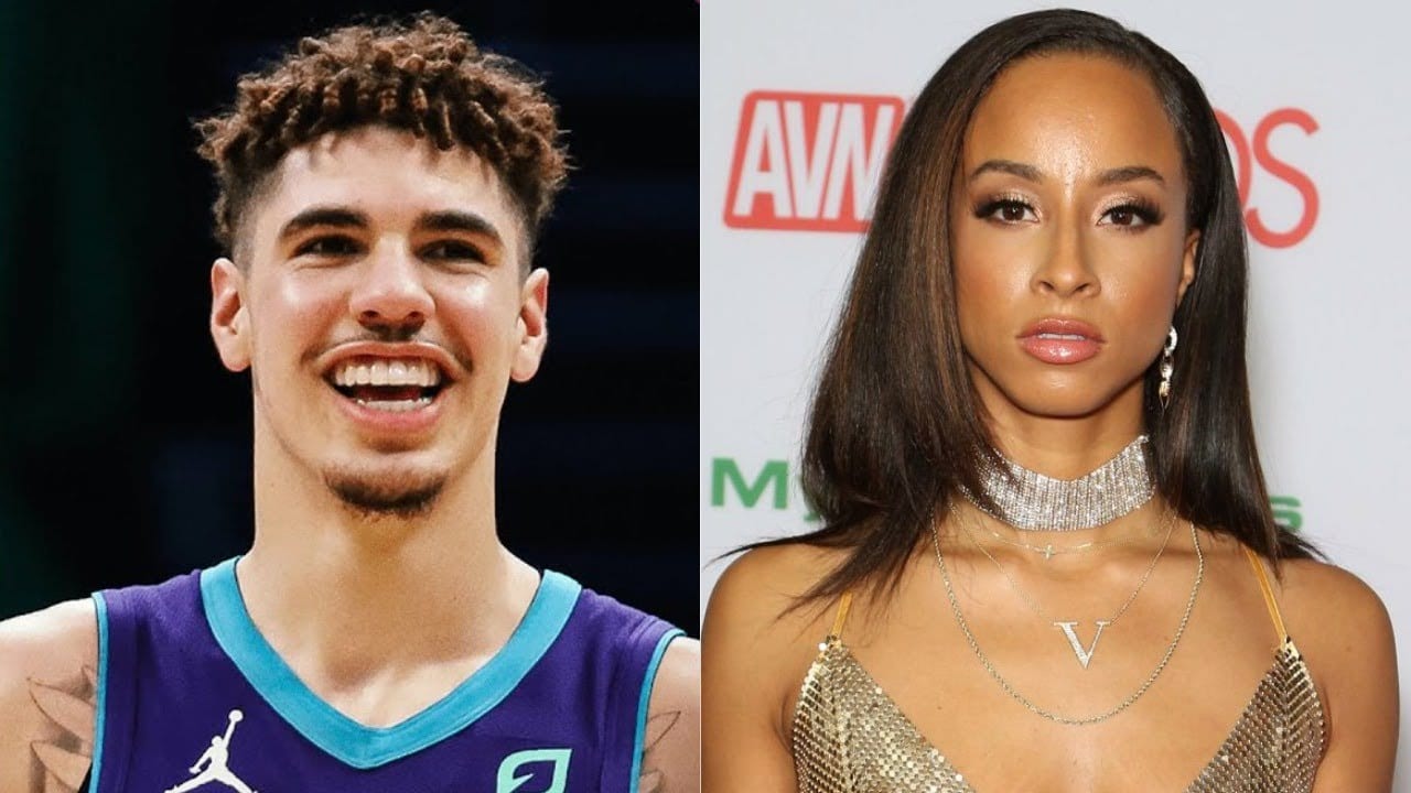 LaMelo Ball Spotted Out And About With Porn Star Teanna Trump & Friends  Visiting Him In Charlotte 