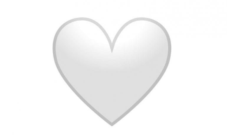 white heart emoji