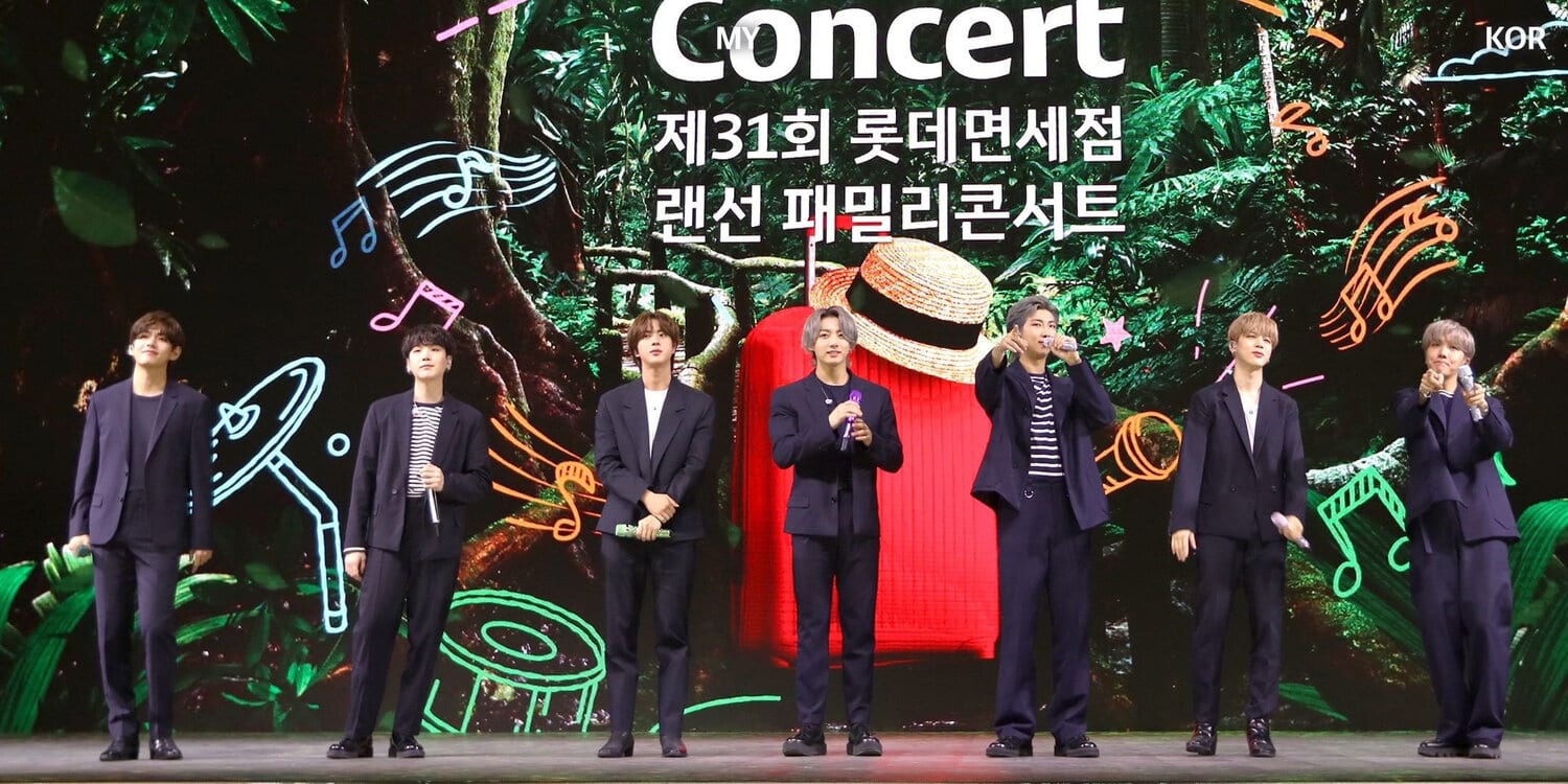 Bts Lotte Duty Free 31st Family Concerts Highlights The Boys Rocked The Stage Yet Again Otakukart
