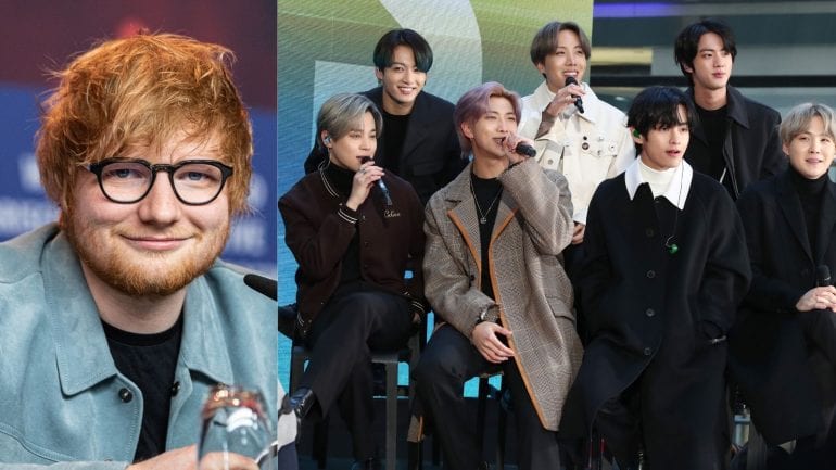 Ed Sheeran And BTS Collab Again: The Two Pop Sensations Get Together