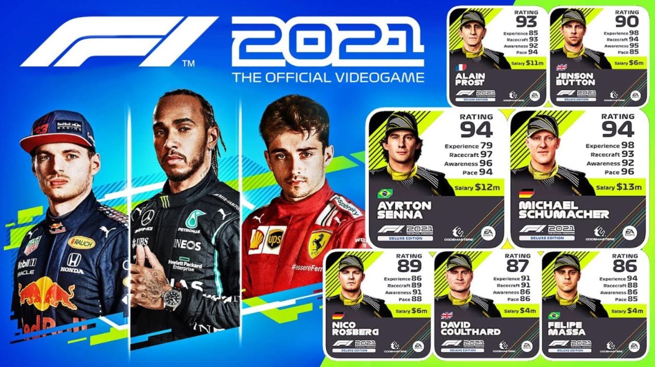 F1 2021 is now out!  About the release and editions of the game