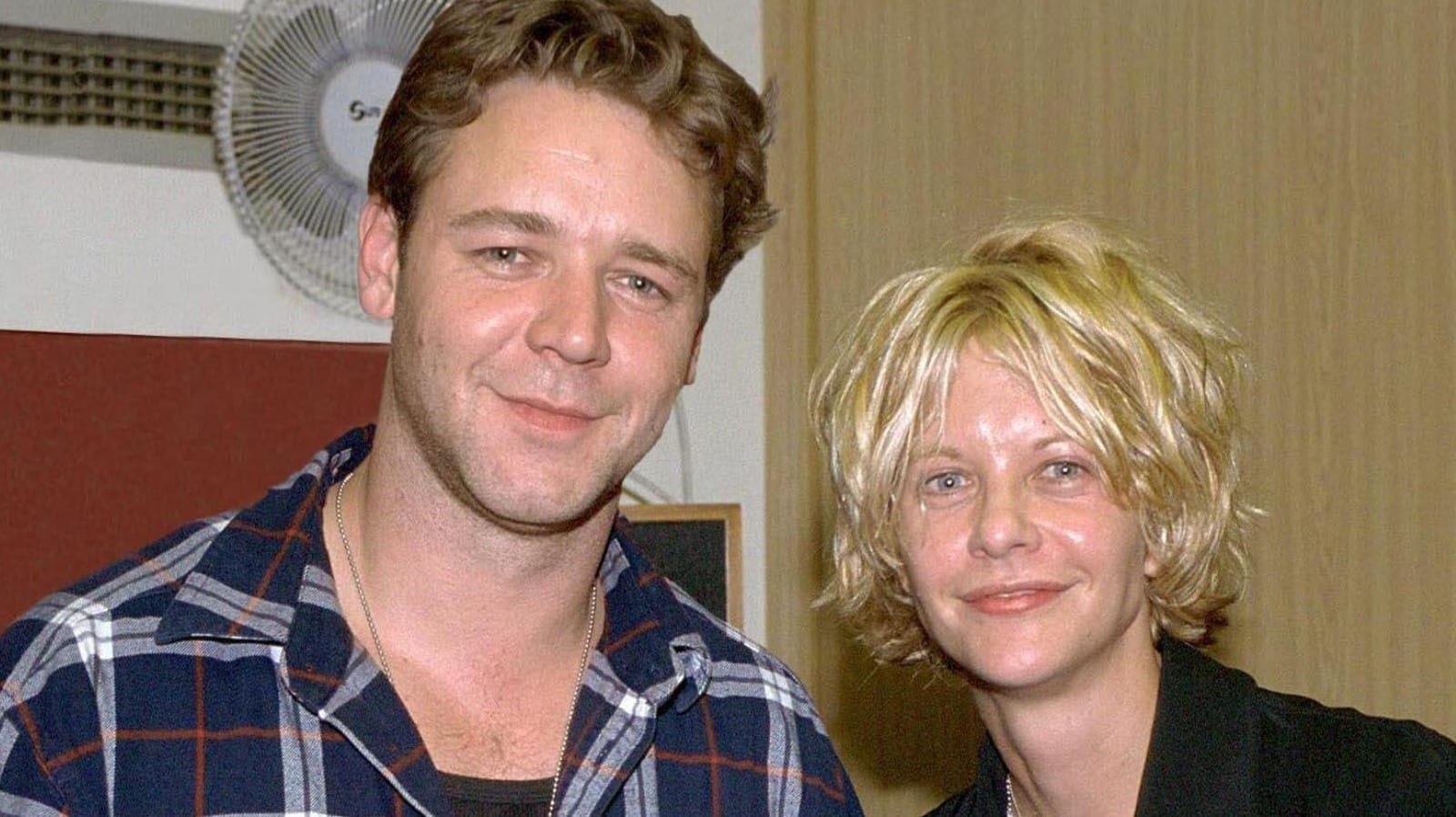 Russell Crowe and Meg Ryan