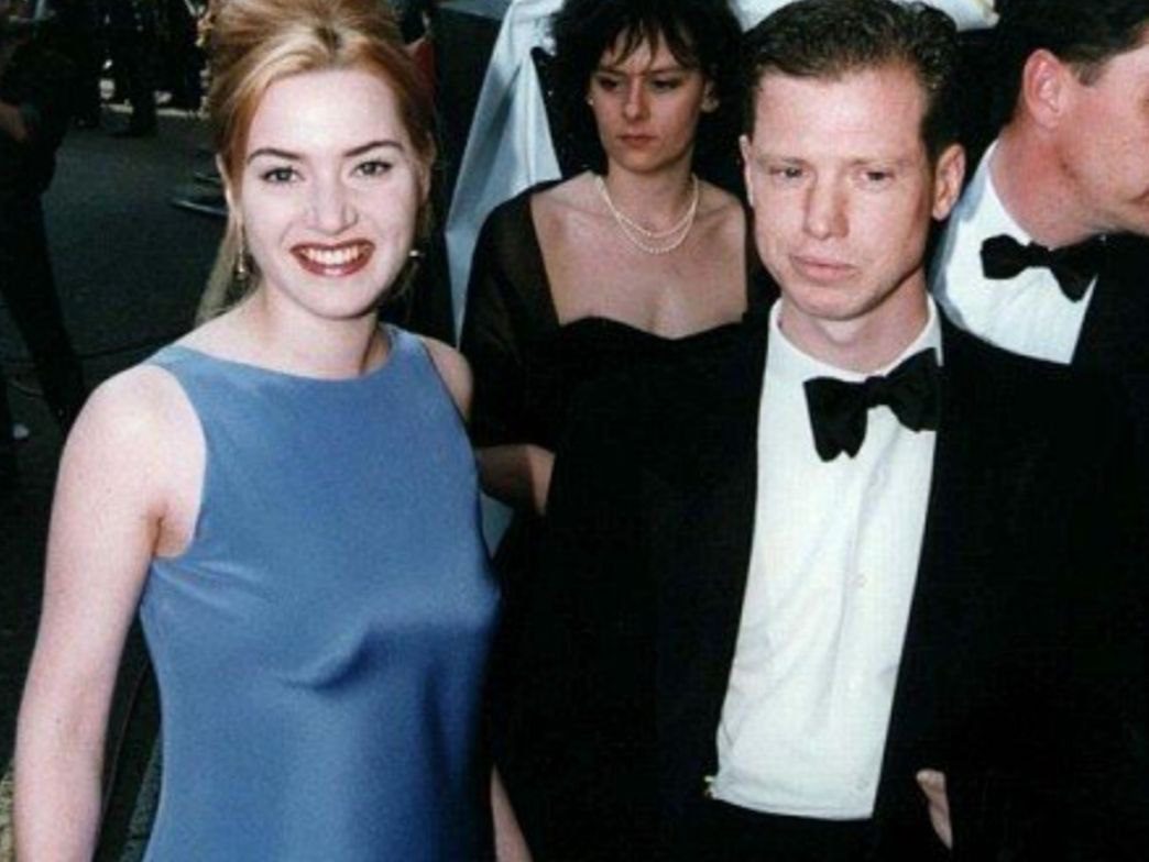 Kate Winslet with Stephen Trede