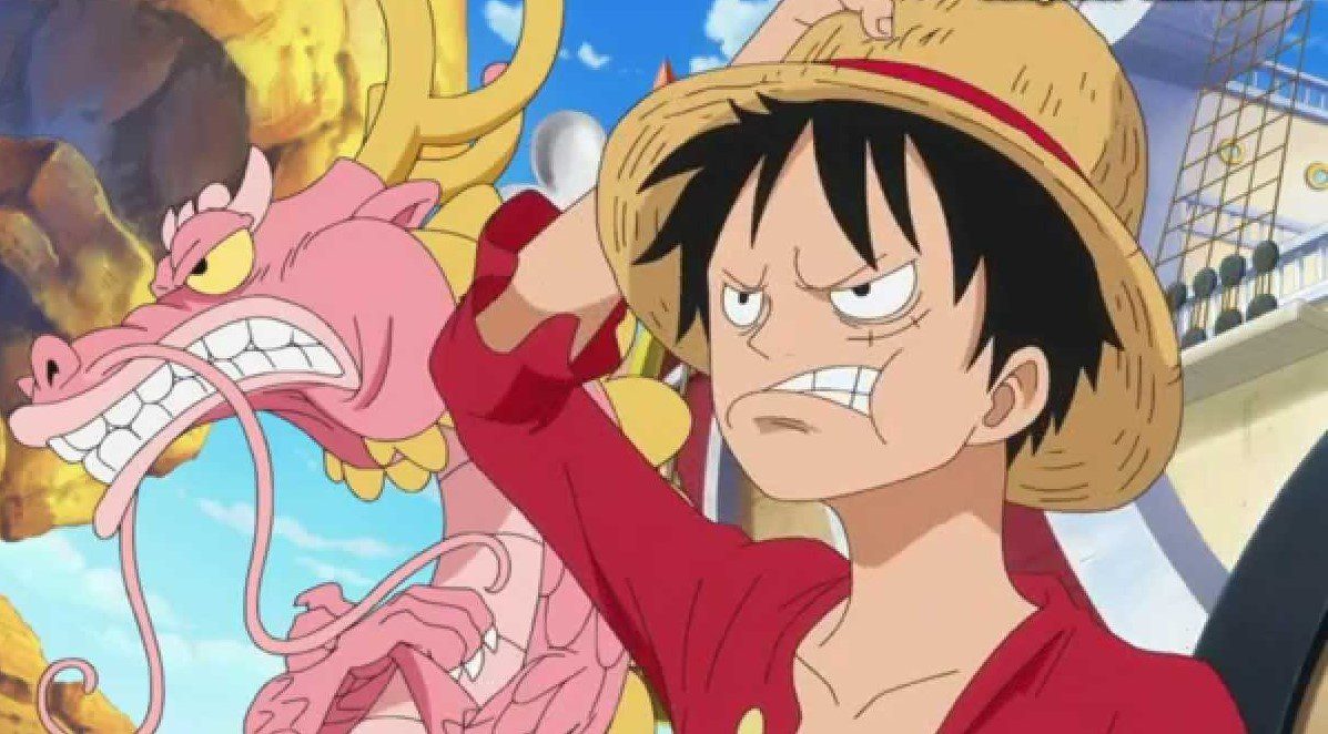 Luffy and Momanosuke