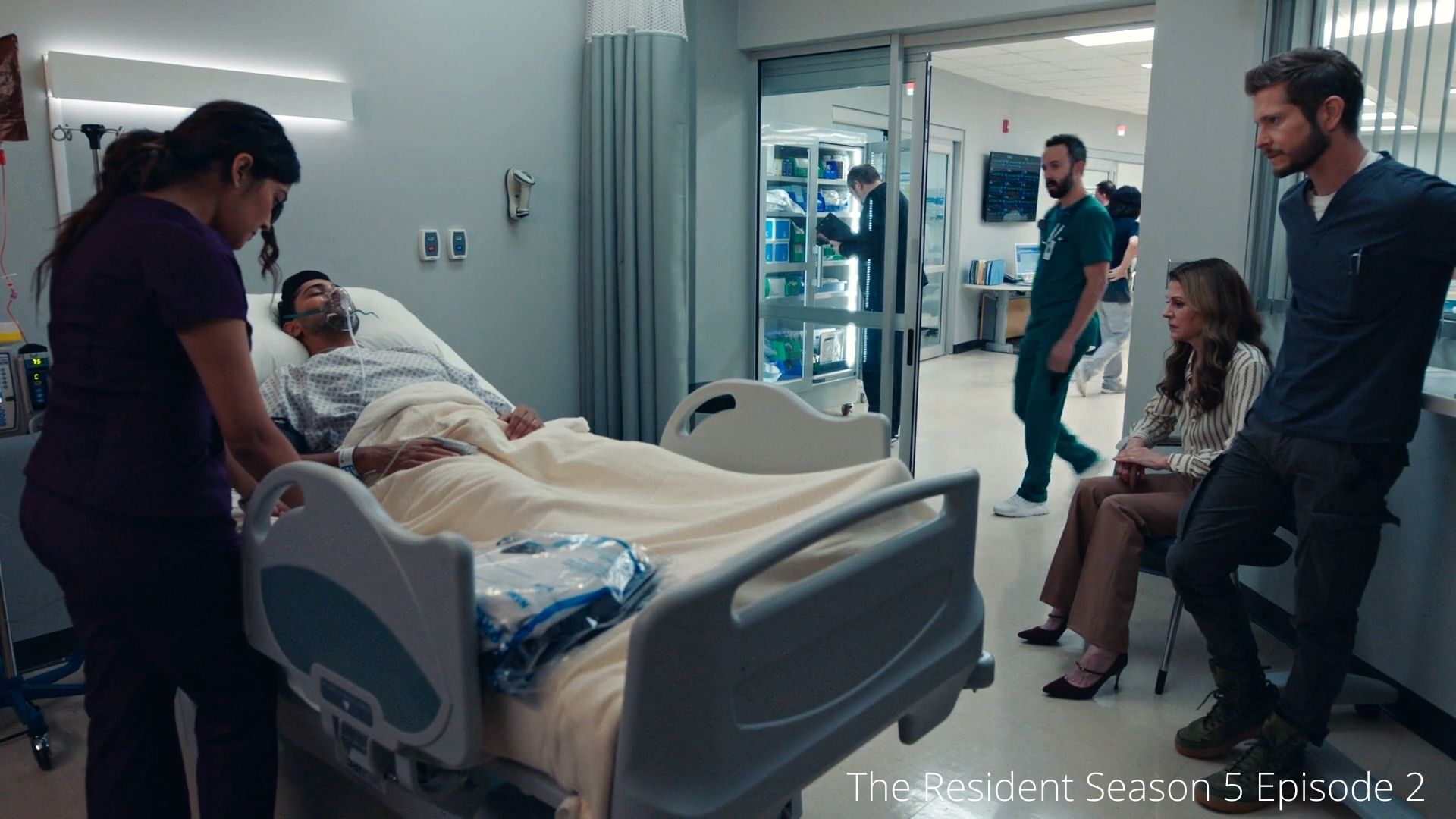 the resident 5x02 no good deed recensione