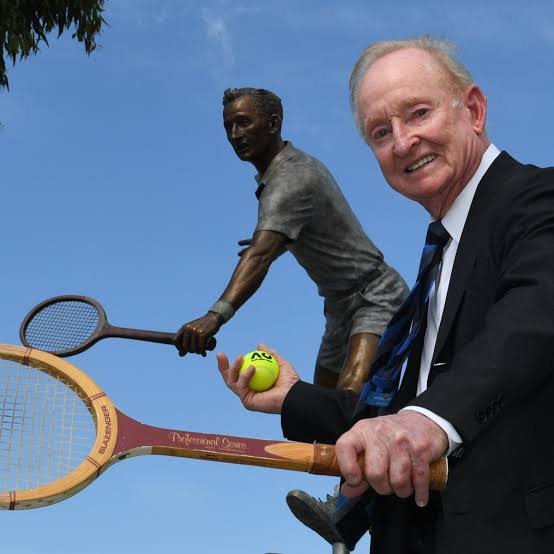 Who is Rod Laver's girlfriend