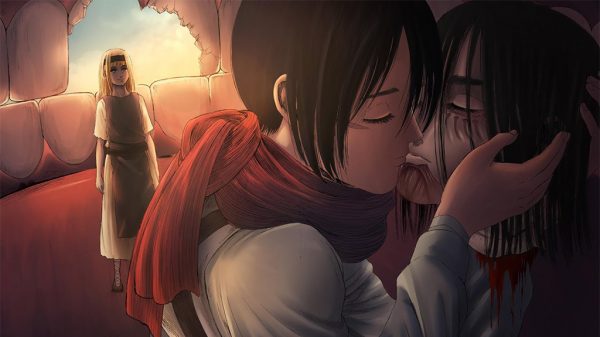 Mikasa kills Eren.