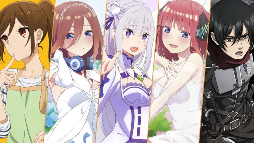 The 10 Most Popular Female Anime Protagonists According To MyAnimeList