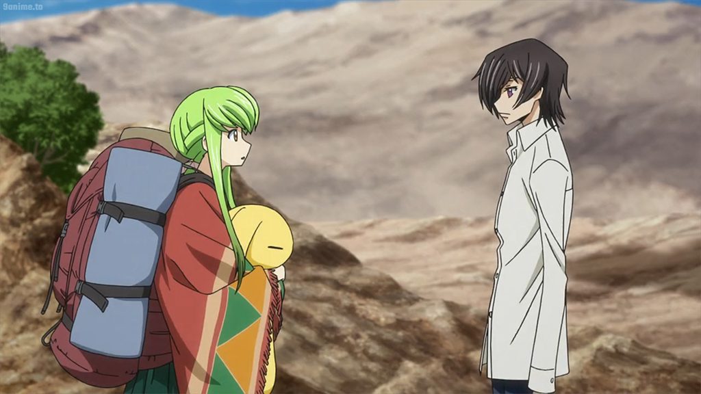 C.C and Lelouch becomes Geass Hunters