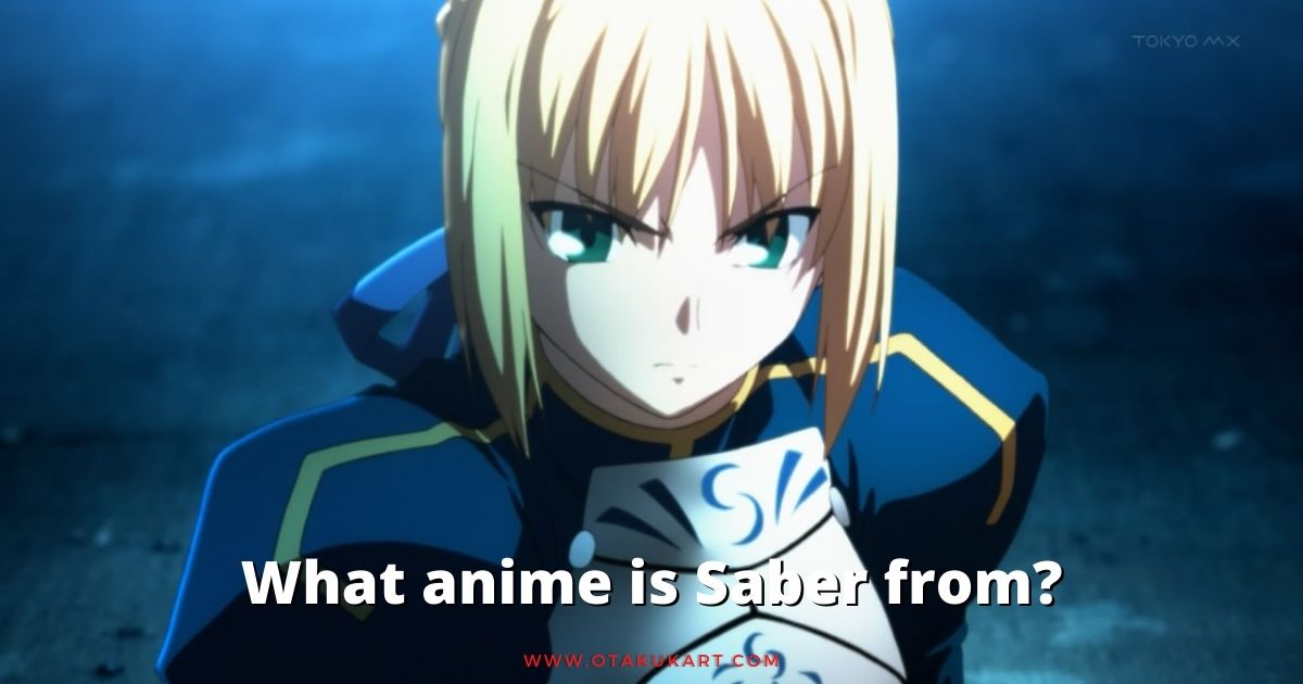 What anime is saber from