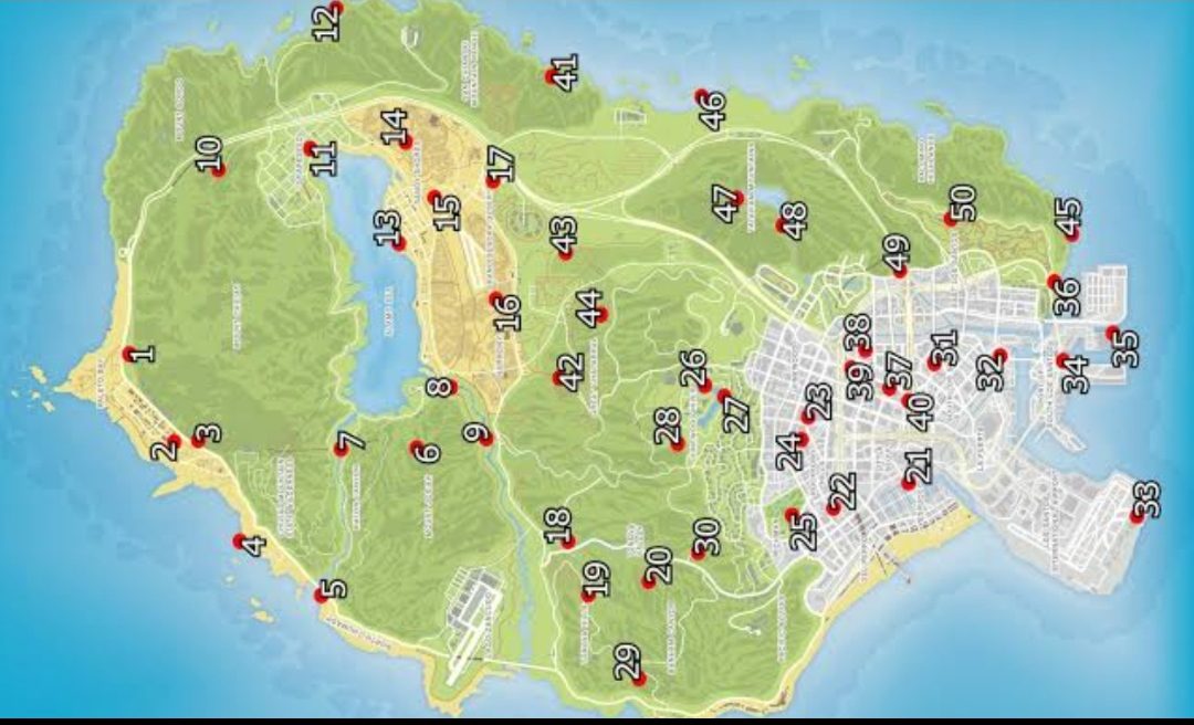 Where to Find All UFO Parts in GTA V? The Entire List - OtakuKart