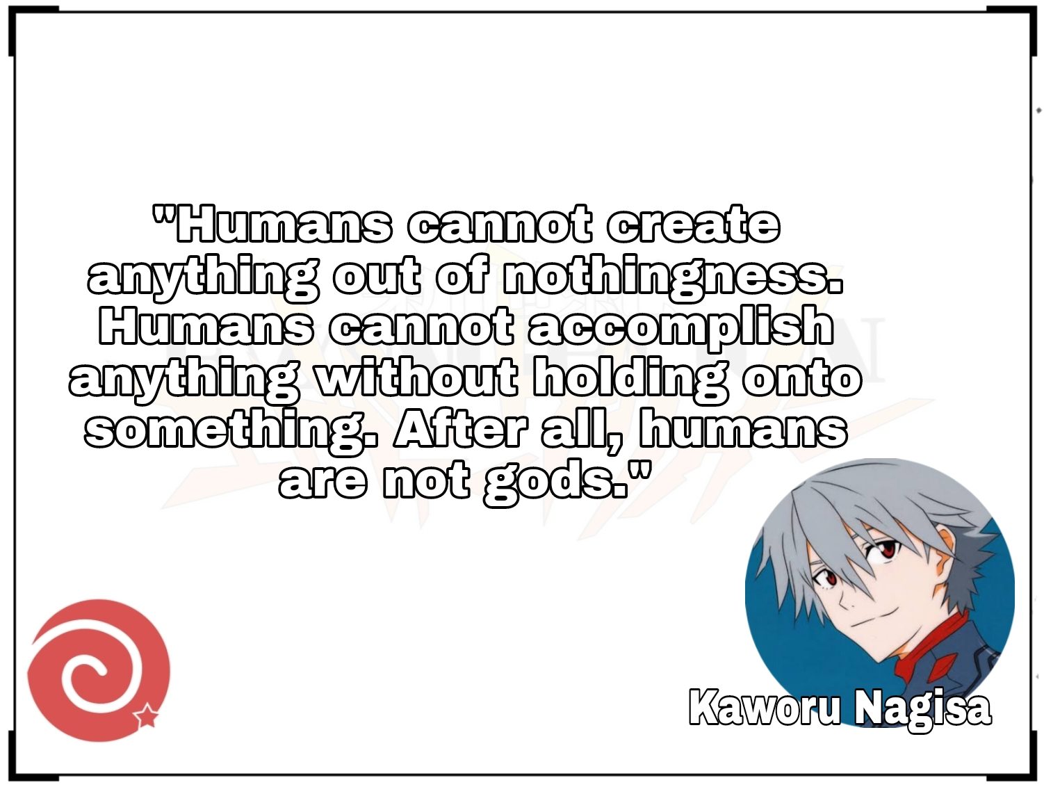 Kaworu Nagisa Quotes