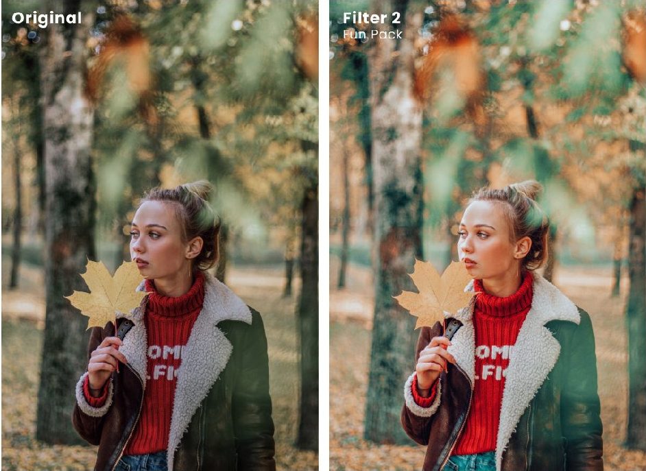 How to get fall filter instagram