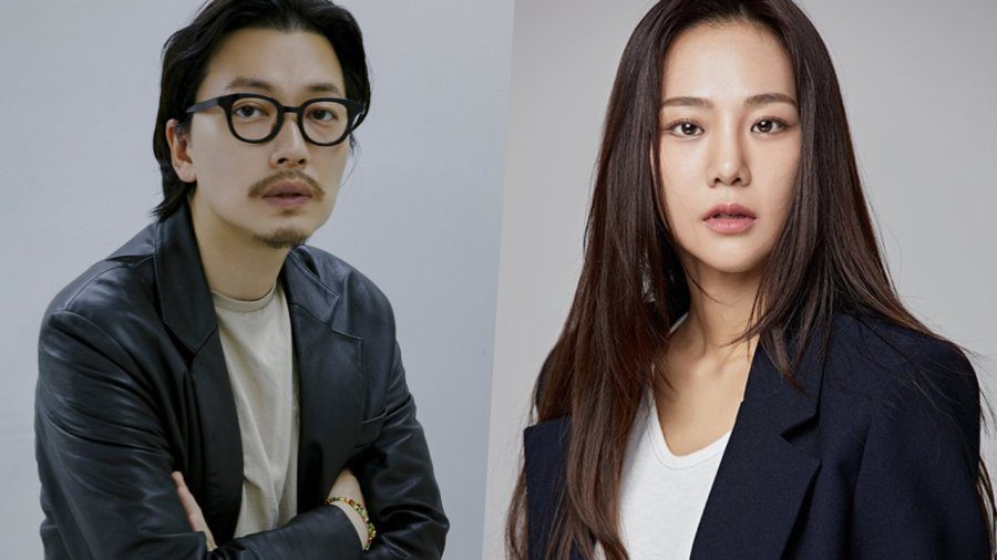 Actors Lee Dong Hwi and Han Ji Eun 