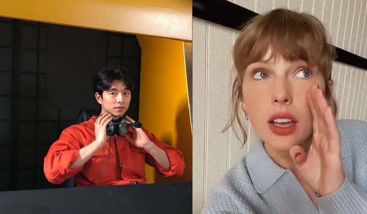 Gong Yoo and Taylor Swift 