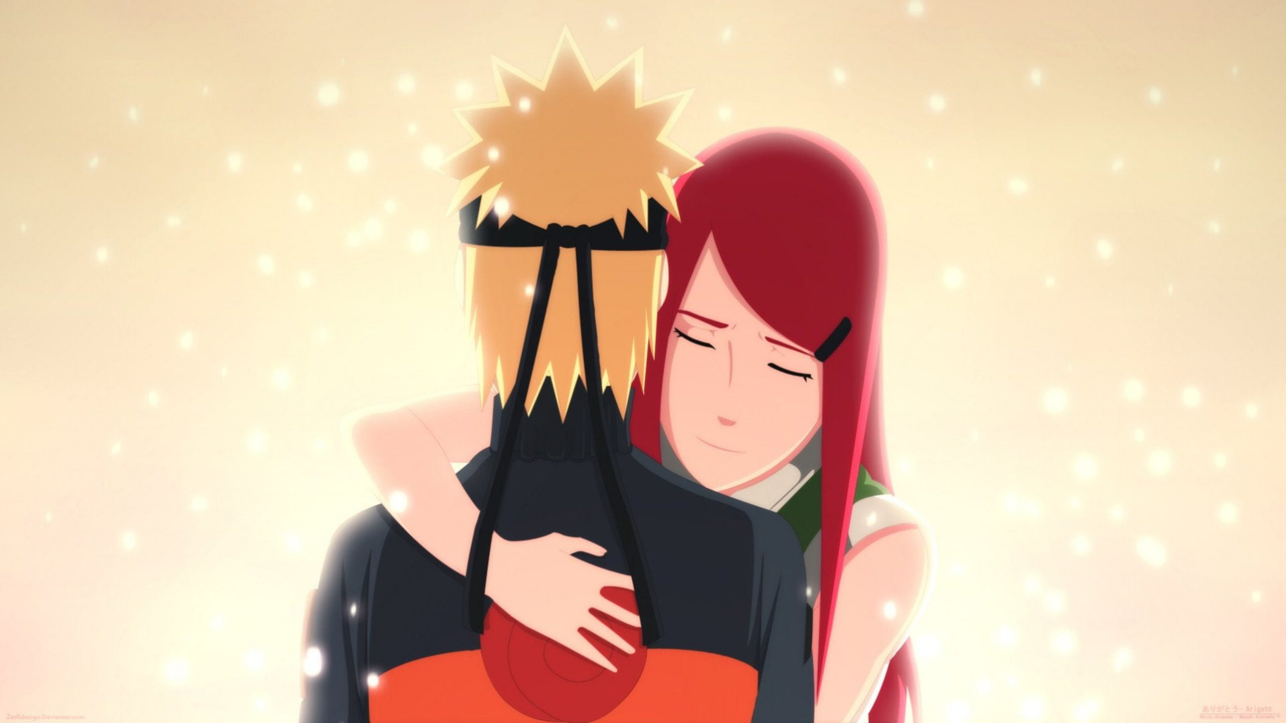 Naruto and kushina