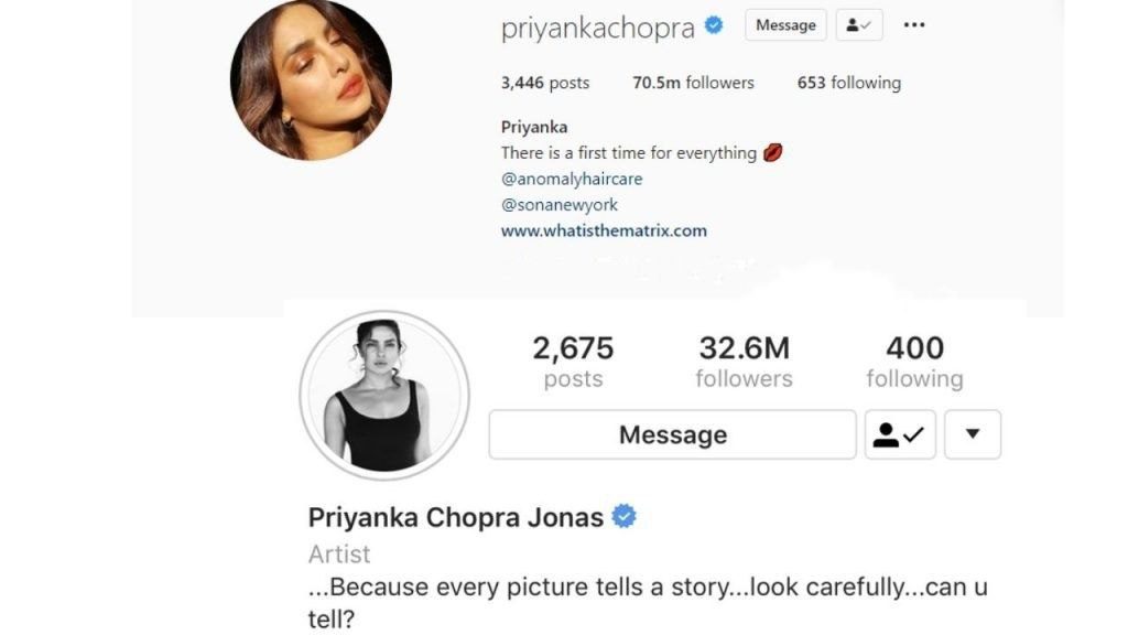 Priyanka Chopra removes Jonas