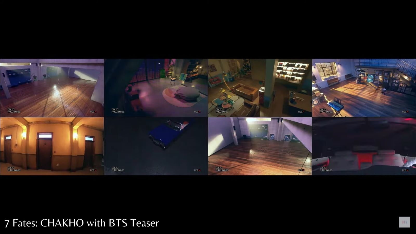 7 Fates CHAKHO with BTS cctv Teaser