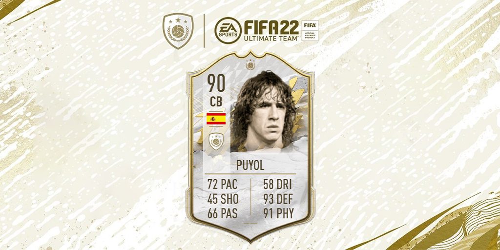 Carles Puyol Icon FIFA 22