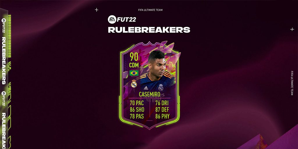 Casemiro FIFA 22 Ultimate Team's Best Player