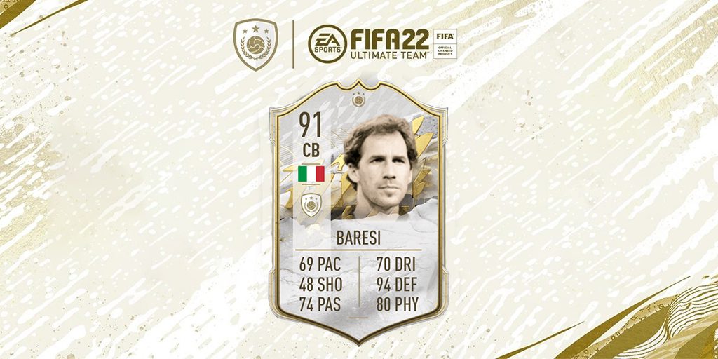 Franco Baresi Icon FIFA 22