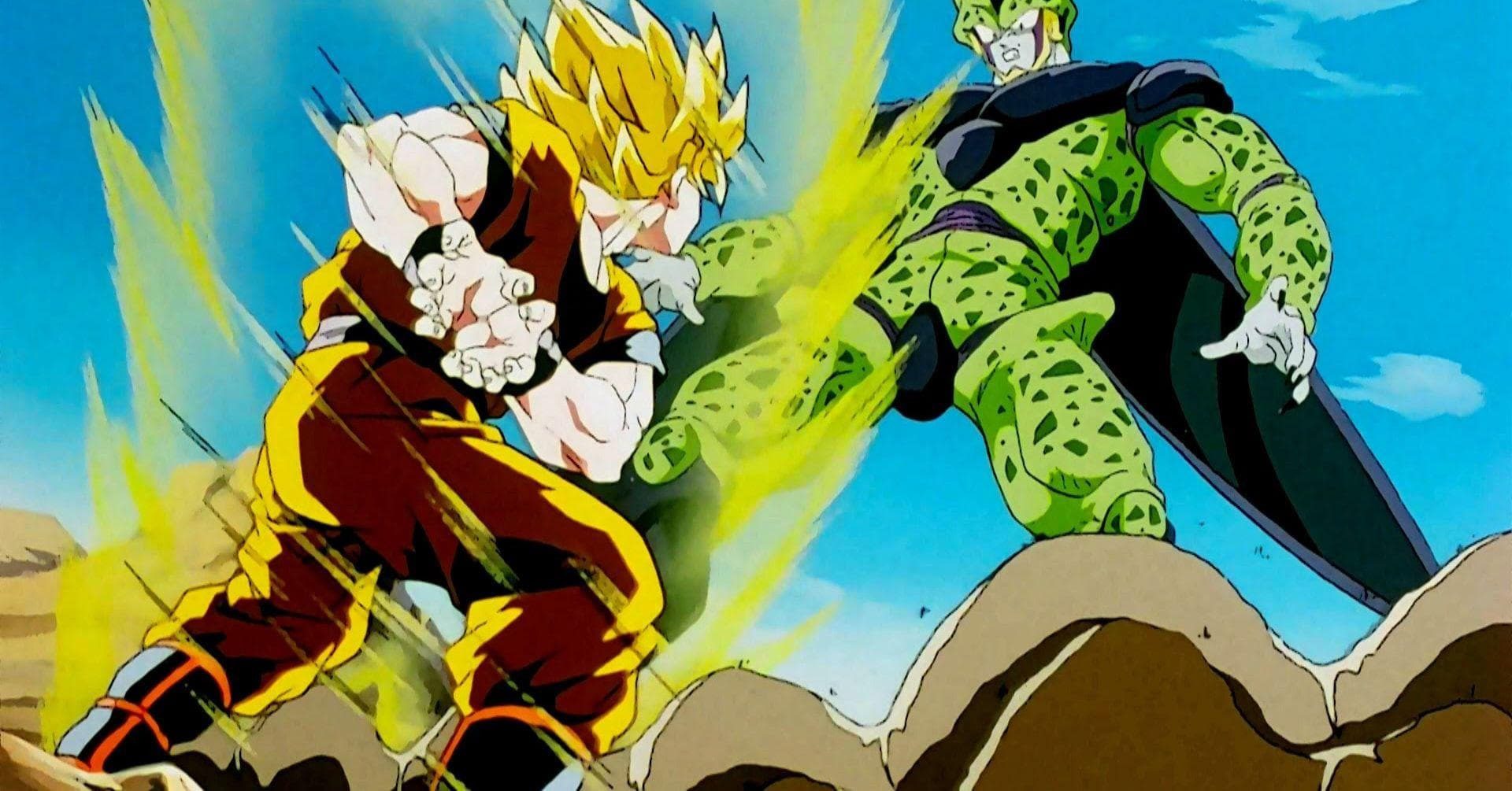 Goku's Kamehameha vs. Vegeta's Final Flash