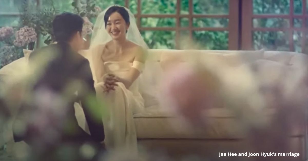 Jae Hee and Joon Hyuk's marriage