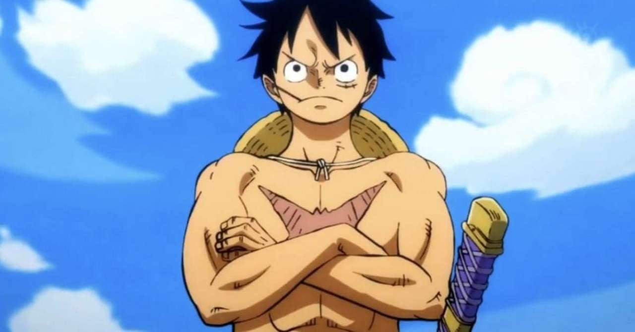 Hoe did Luffy get his chest scar?