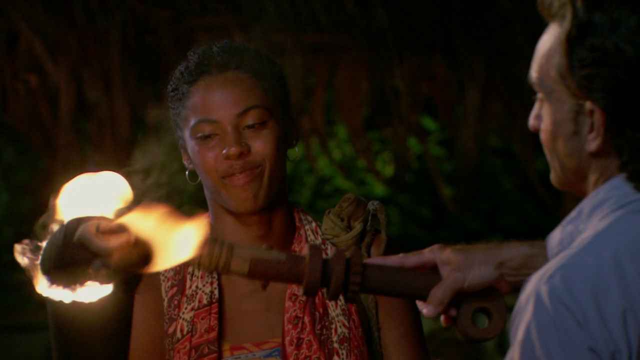 From Survivor Season 41 Episode 11 Featuring Shan and Jeff. 