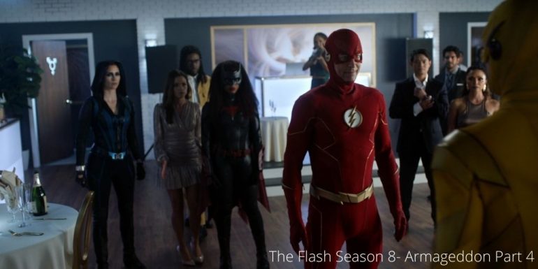 what episode does reverse flash appear in season 8