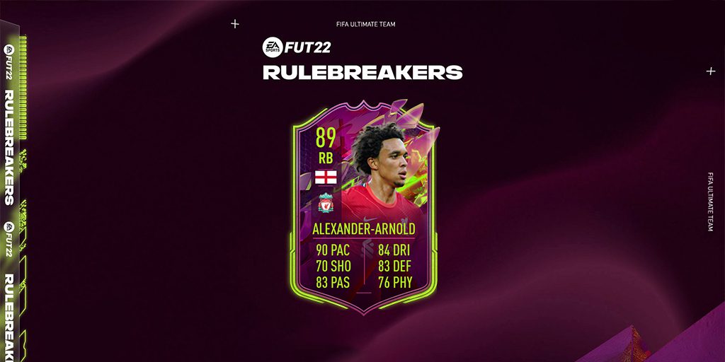 Trent Alexander-Arnold Rulebreakers FIFA 22