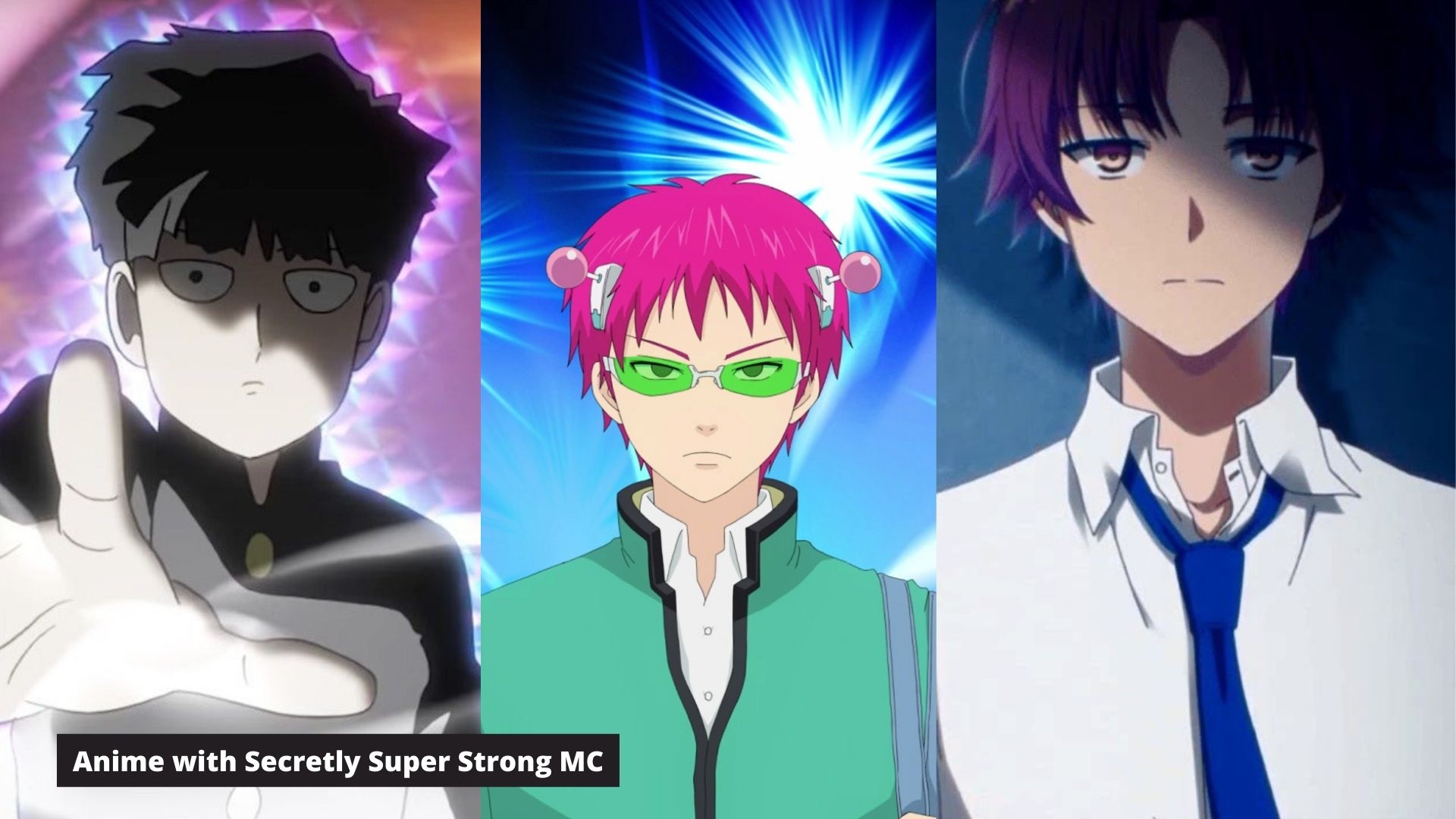 Anime Where The Main Character Is Secretly Super Strong