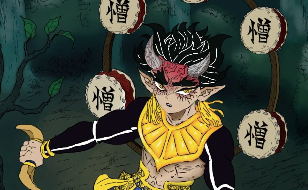 CONHEÇA o HANTENGU o ONI LUA SUPERIOR 4 #demonslayer #kimetsunoyaiba