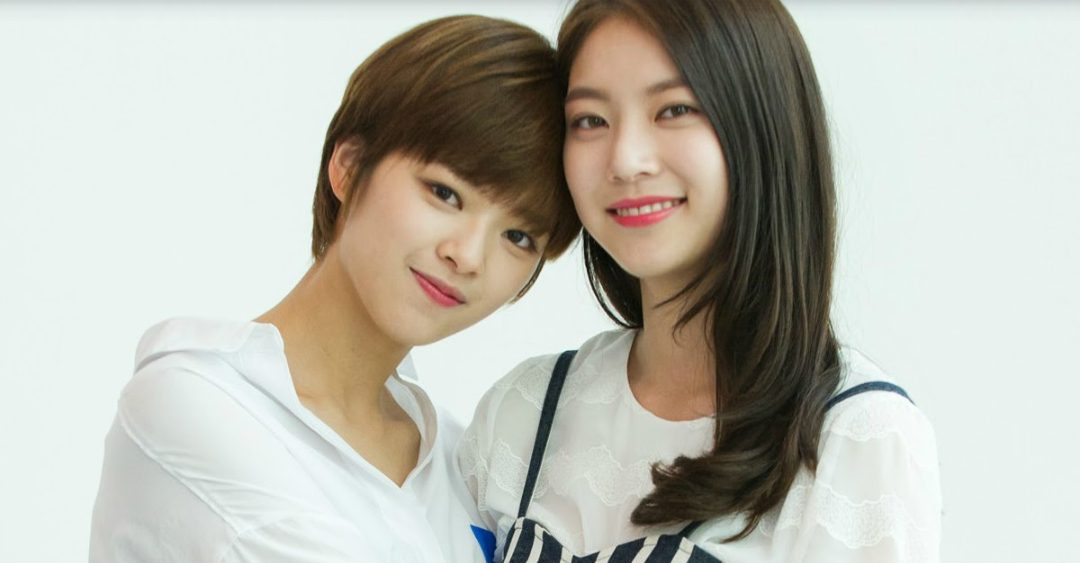 Jeongyeon and Gong Seung Yeon