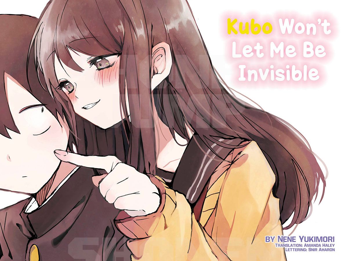 Kubo won't let me be invisible Anime Adaptation