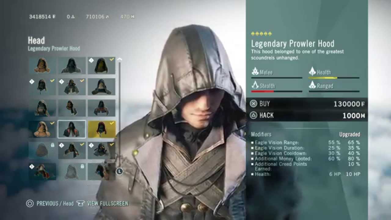 Best Gear Build In Assassin's Creed Unity