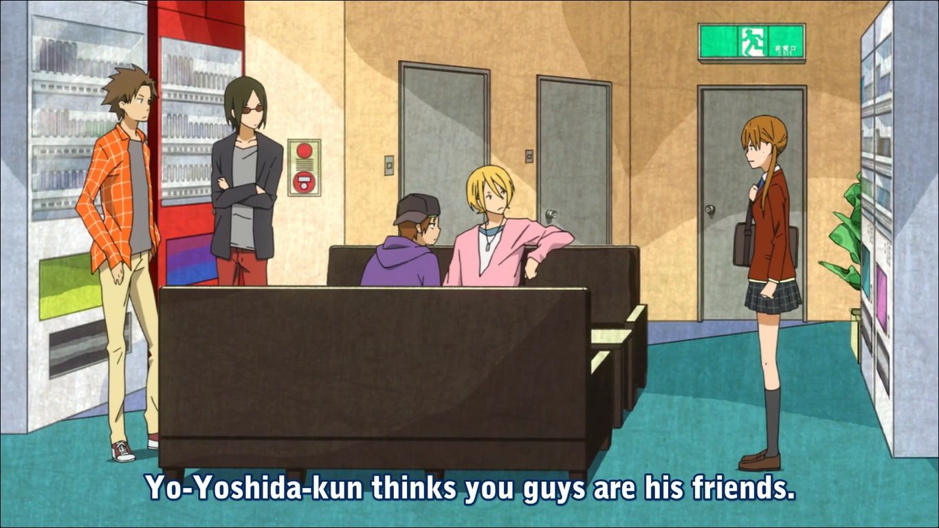 Shizuku stands up to fake friends