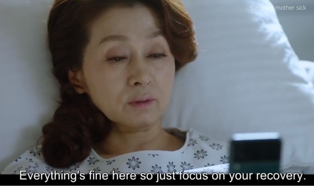 Sun Joo's mother sick