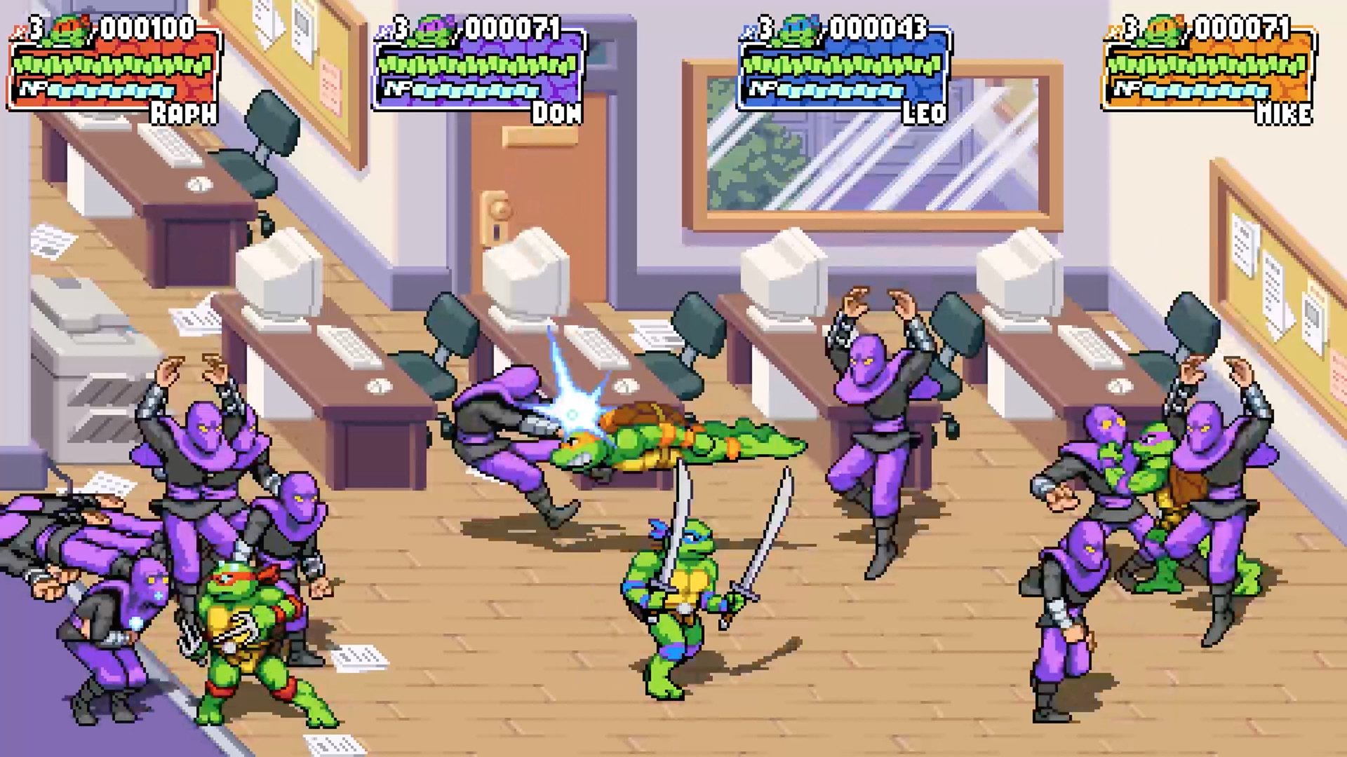 Teenage Mutant Ninja Turtles Gameplay